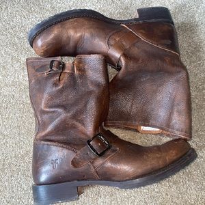 Frye Veronica Boots with strap